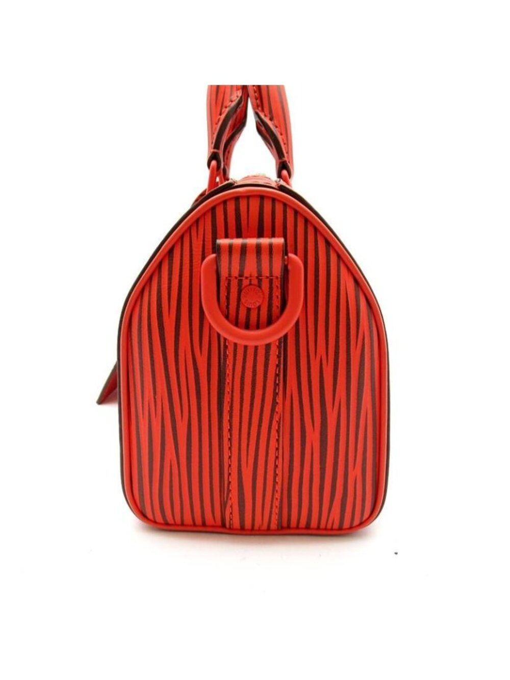 Louis Vuitton Keepall Bandouliere 25 LV Park Seo Bo Epi Handbag Rouge - Picture 3 of 8